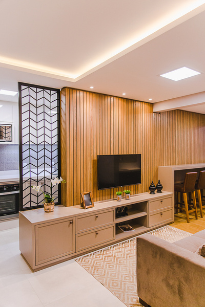Interior of a Modern Living Room